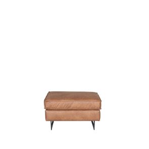 Hocker Arezzo Cognac Microvezel 1