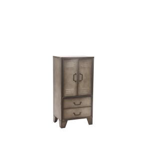 Lage Kast Fence 2-Deurs Vintage Metaal 1