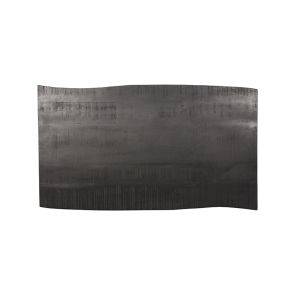 Restaurant Bartafel Blad Rechthoekig Tree 120x70 cm Zwart Bovenkant