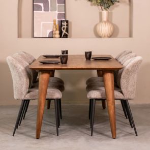 Eettafel Fly 160x90x76 cm